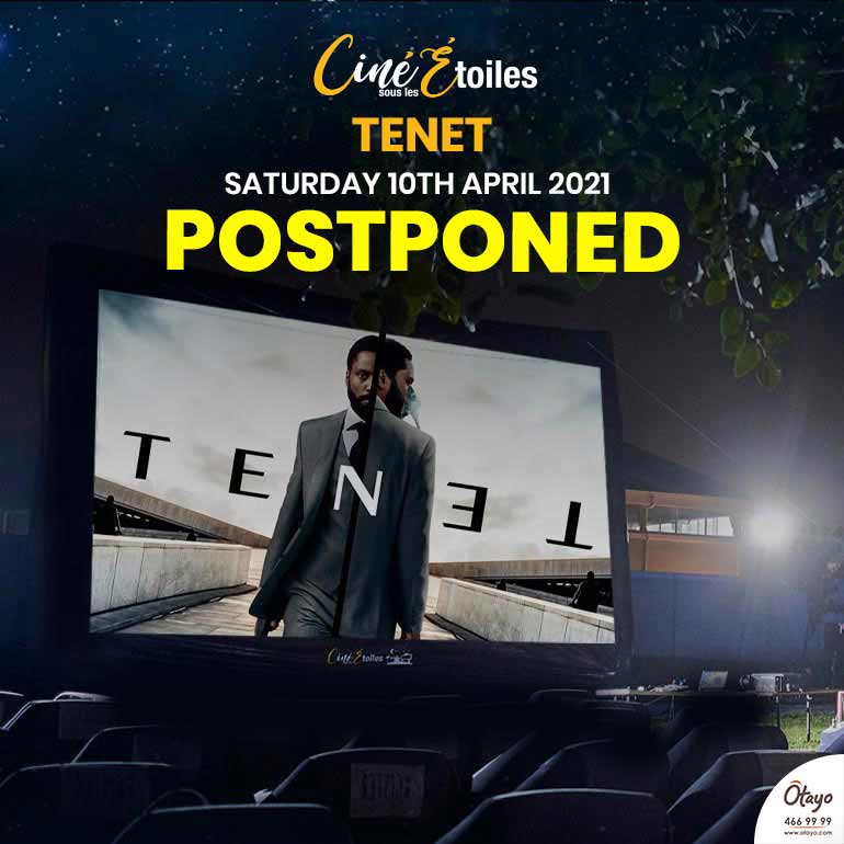 Cinéma En Plein Air – Tenet (2020) à Ciné Sous Les Étoiles