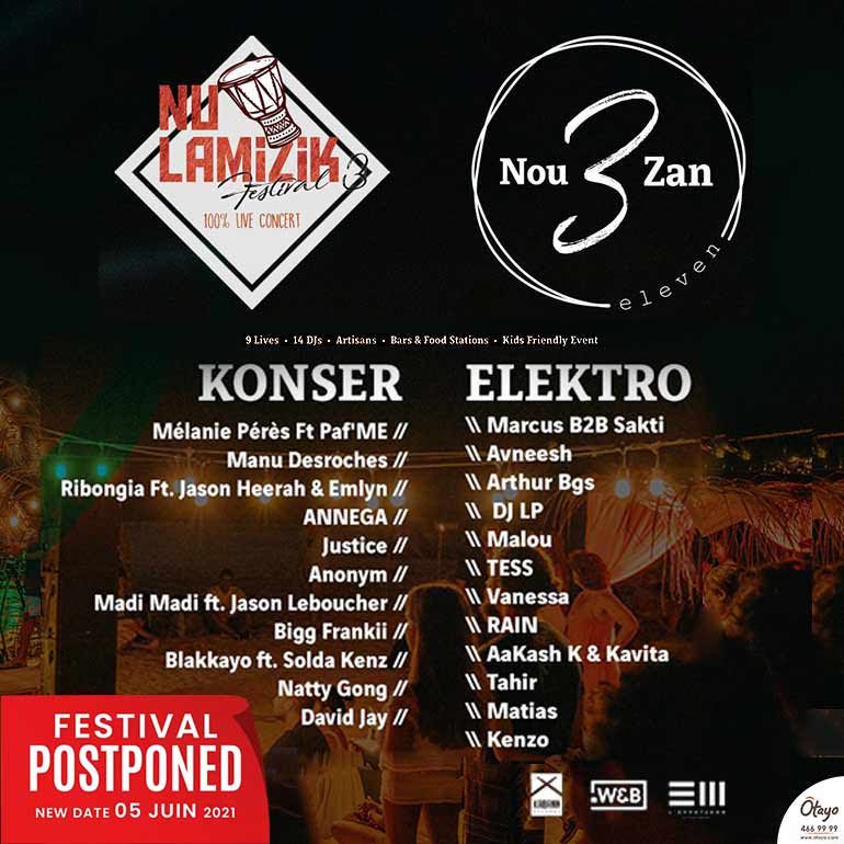 ELEVEN │ Nou 3 Zan │ Festival Lamizik Pie Dan Lo