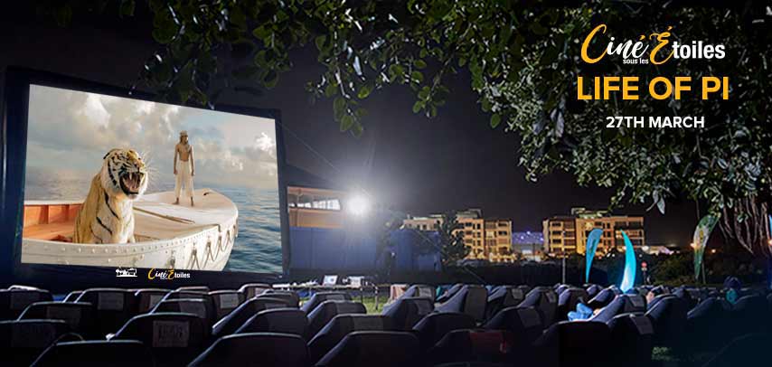 Cinéma En Plein Air – Life of Pi (2012) à Ciné Sous Les Étoiles slider image