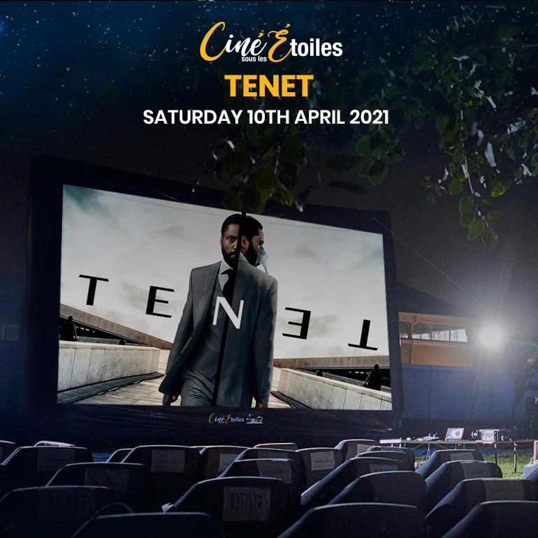 Open Air Cinema – Tenet (2020) at Ciné Sous Les Étoiles