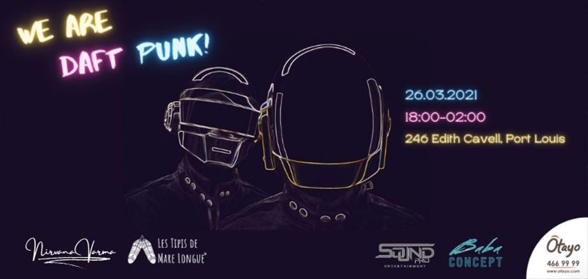 We are Daft Punk! slider image