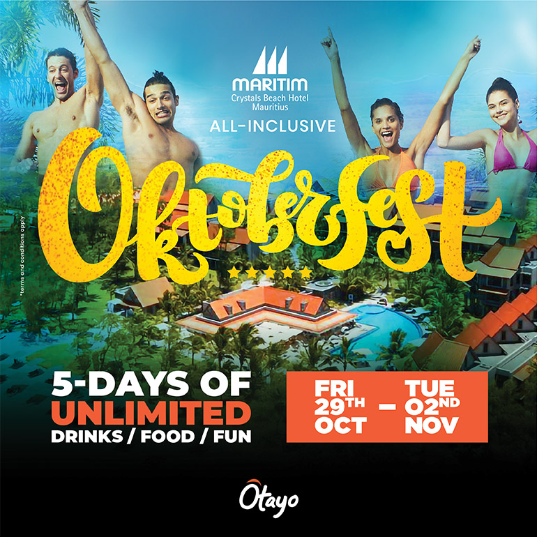 Oktoberfest 2021 by Maritim Crystals Beach Hotel