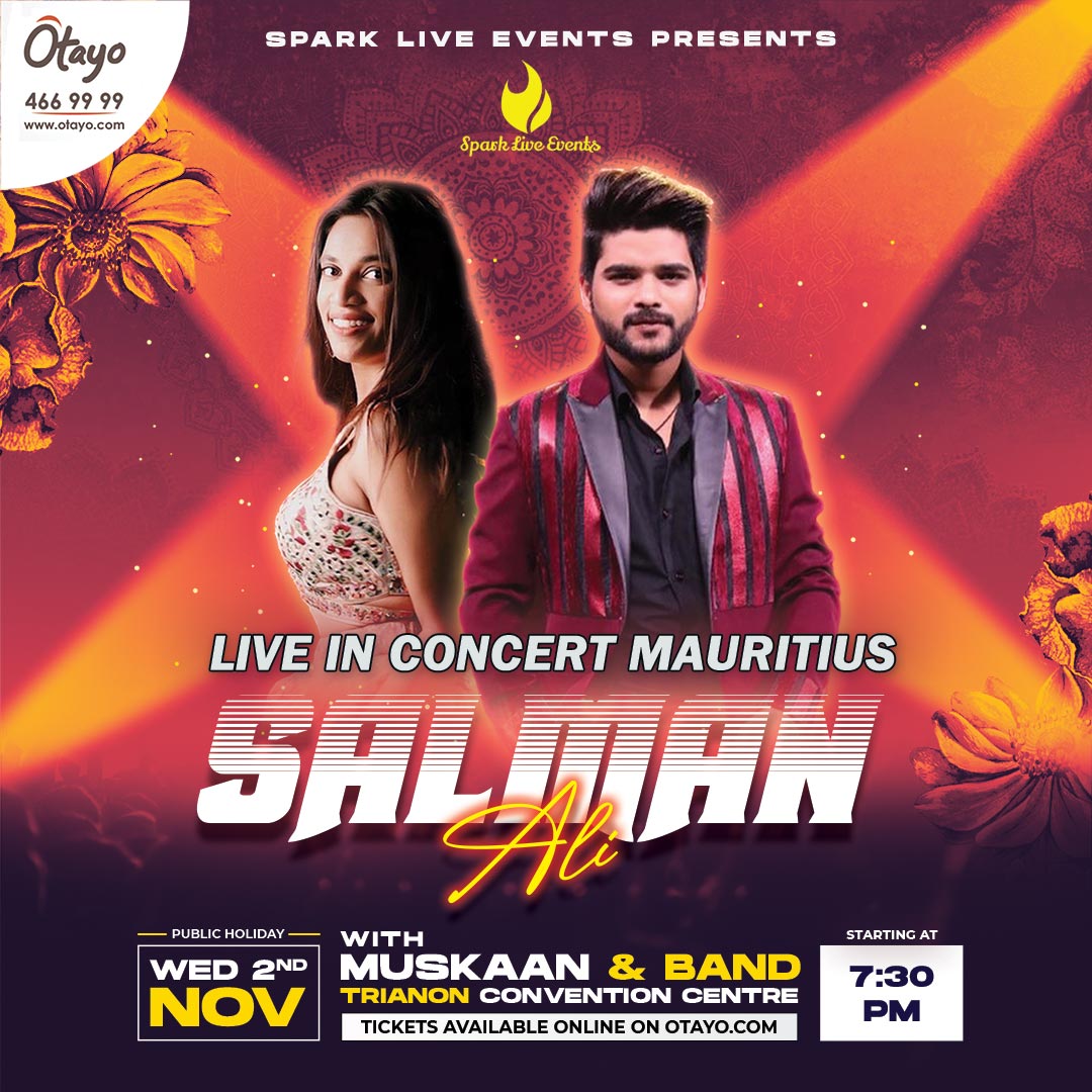 Salman Ali & Muskaan Khan Live In Concert Mauritius