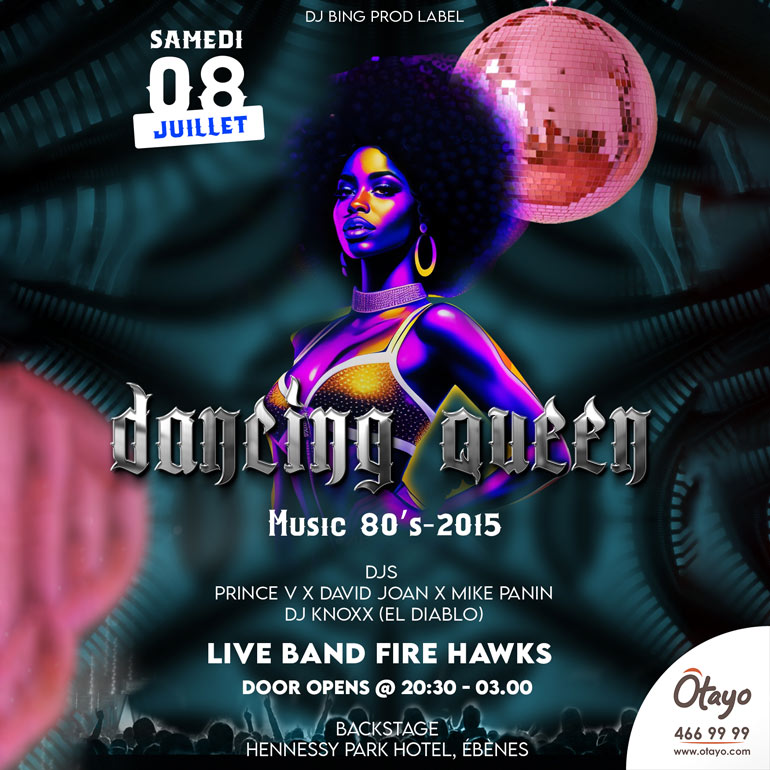 Dancing Queen Disco Party -Music 80’s- 2015