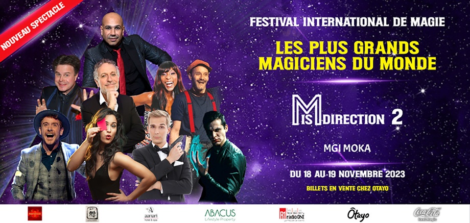 MISDIRECTION – Festival international de Magie – 19 Nov / 17H slider image