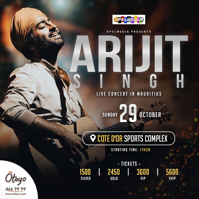Arijit Singh – Live in Mauritius