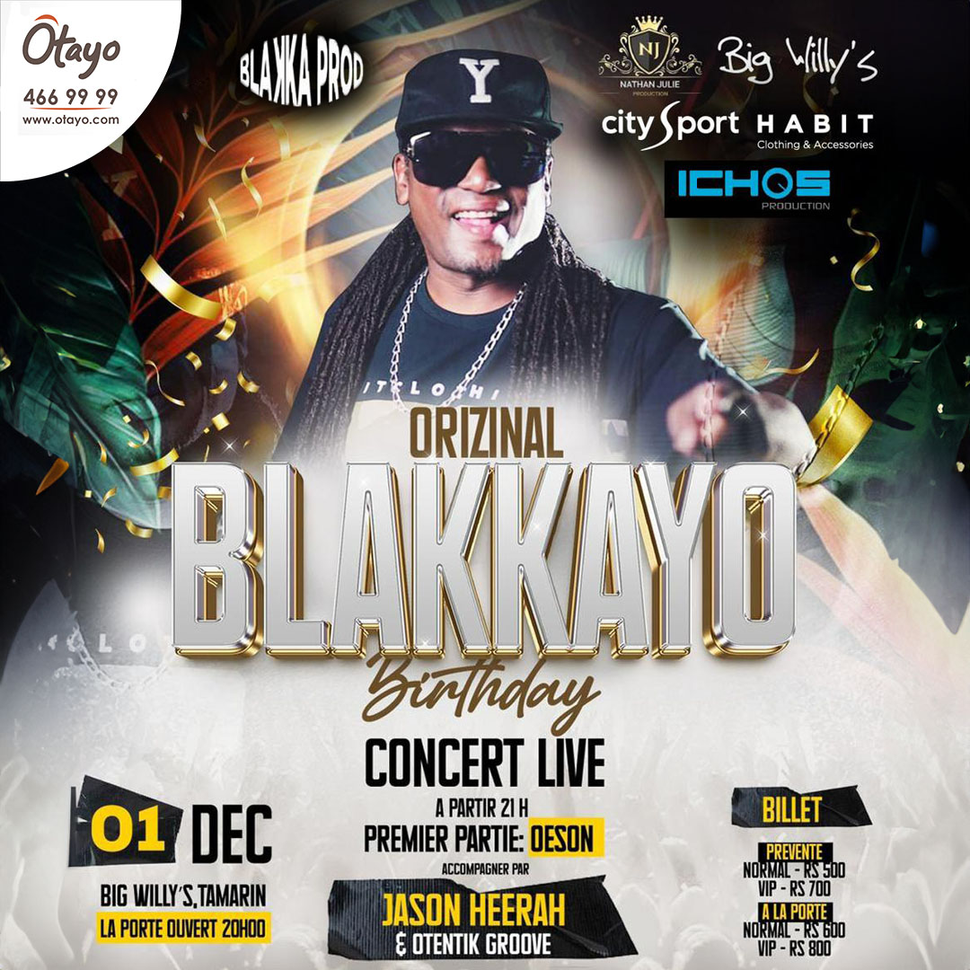Orizinal Blakkayo Birthday