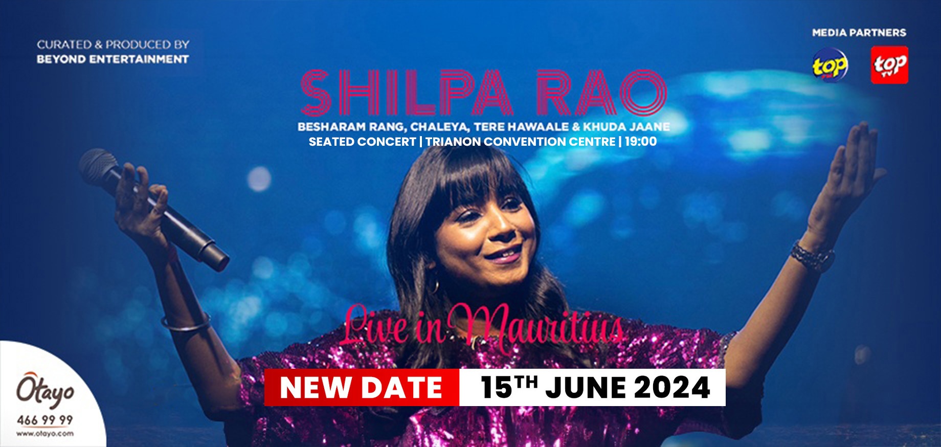 Shilpa Rao Live In Mauritius slider image