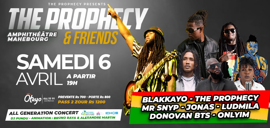 The Prophecy & Friends – 6 Avril slider image