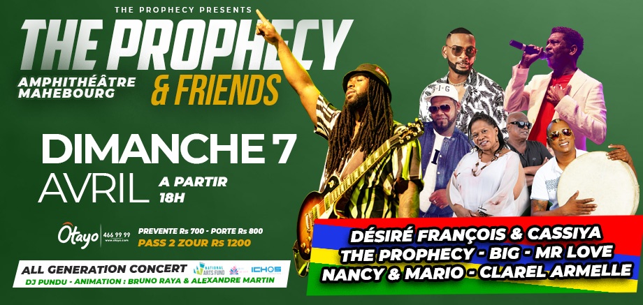 The Prophecy & Friends – 7 Avril slider image