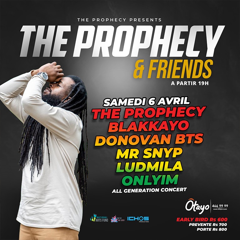 The Prophecy & Friends – 6 Avril