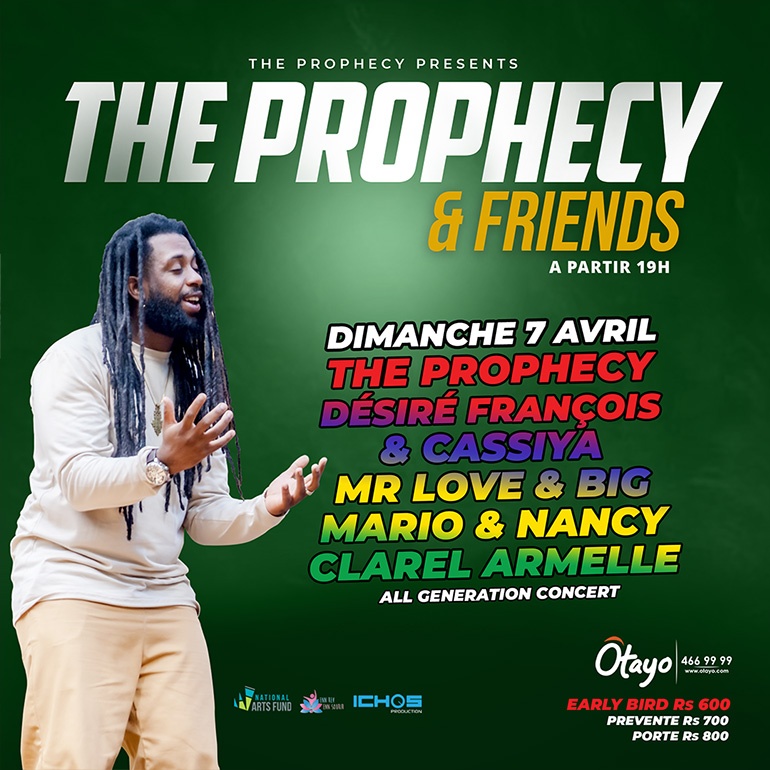 The Prophecy & Friends – 7 Avril