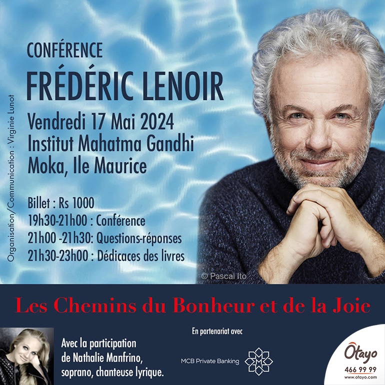 Conférence Frédéric Lenoir