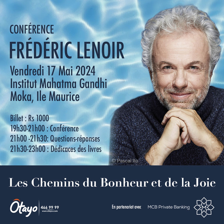 Conférence Frédéric Lenoir