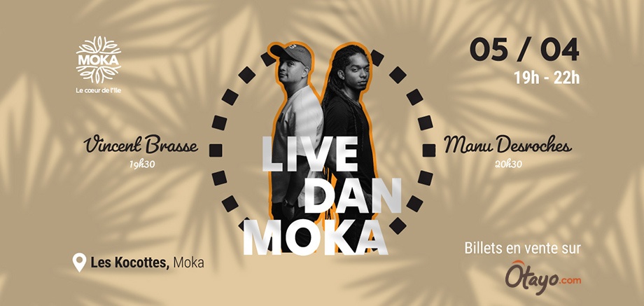 Live Dan Moka | Avec Vincent Brasse et Manu Desroches slider image