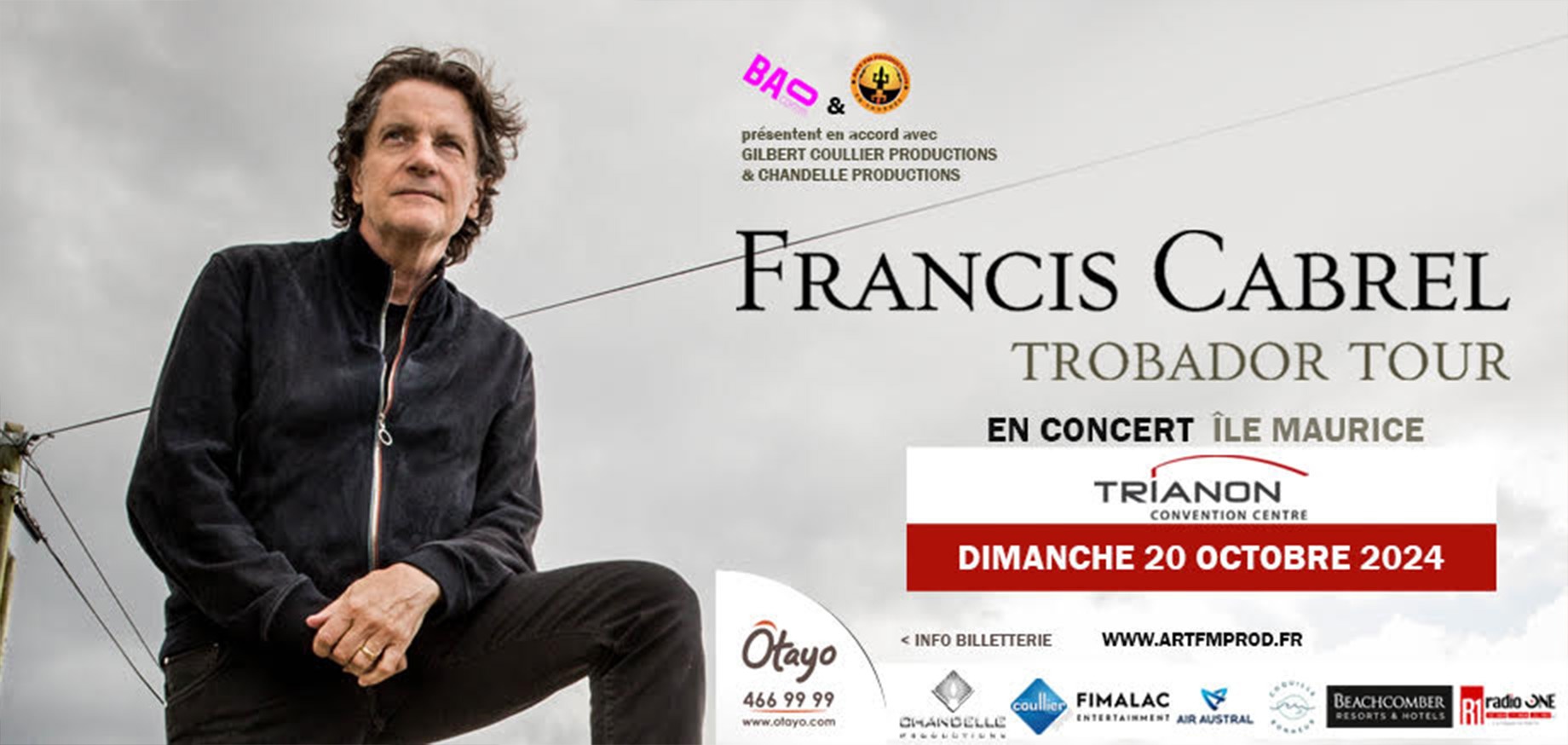 Francis Cabrel « Trobador Tour » slider image