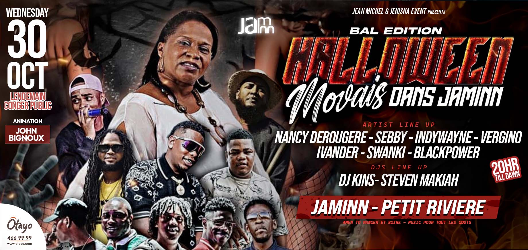 Bal Edition : Halloween Movais Dans Jaminn slider image