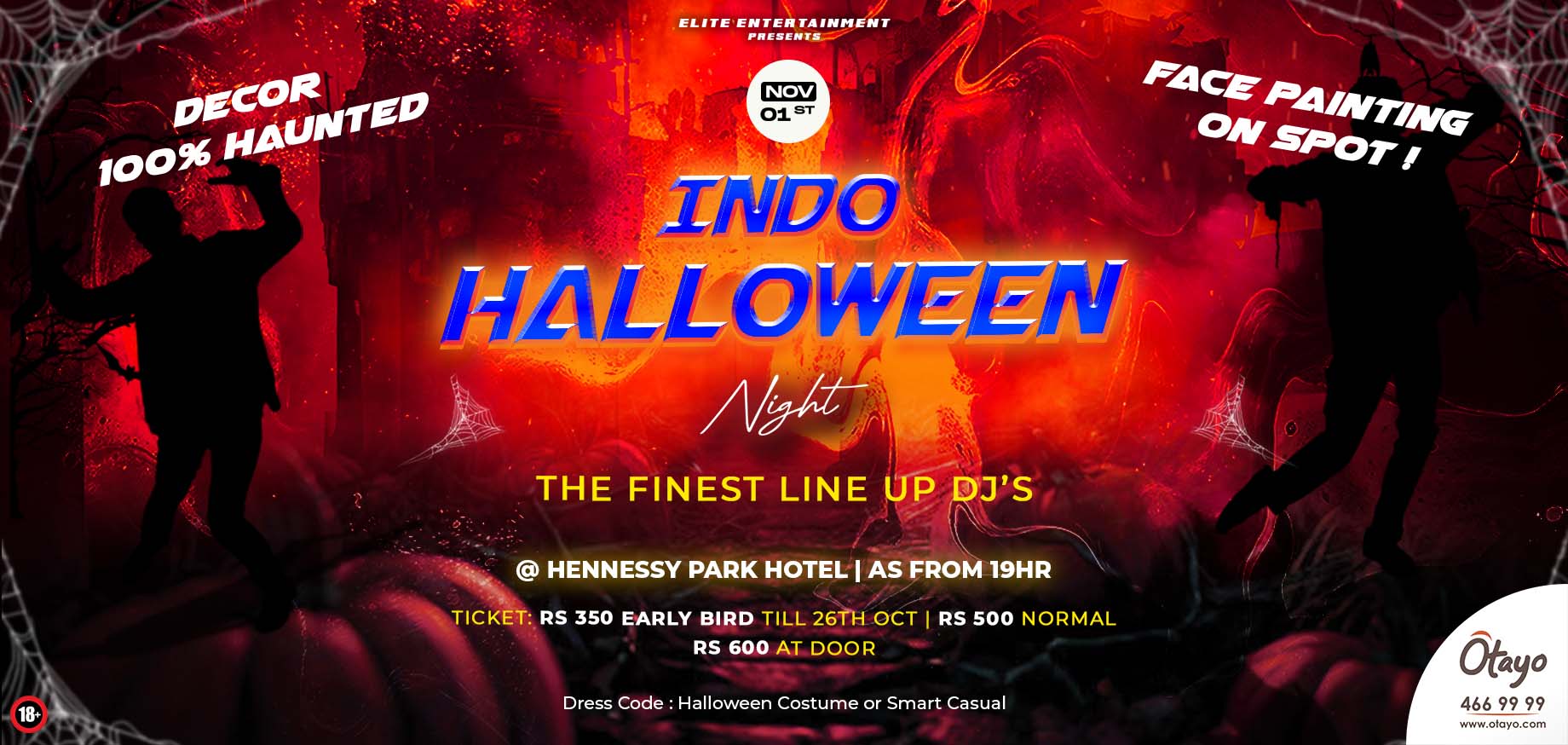 Indo Halloween Night slider image