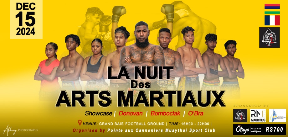 La Nuit des Arts Martiaux slider image