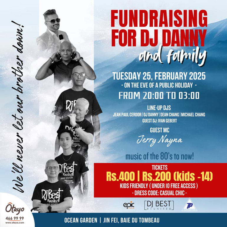 Fundraising for DJ DANNY & Family