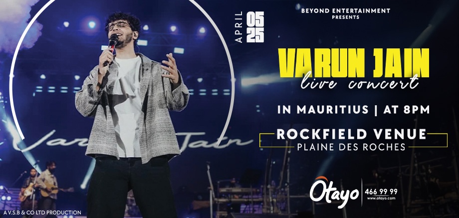 Varun Jain Live Concert in Mauritius slider image