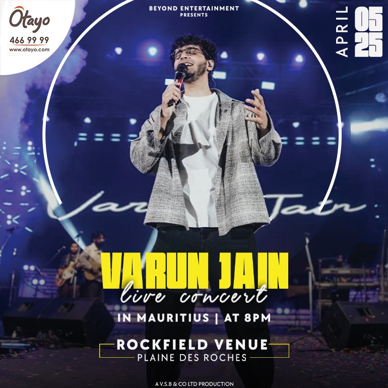 Varun Jain Live Concert in Mauritius