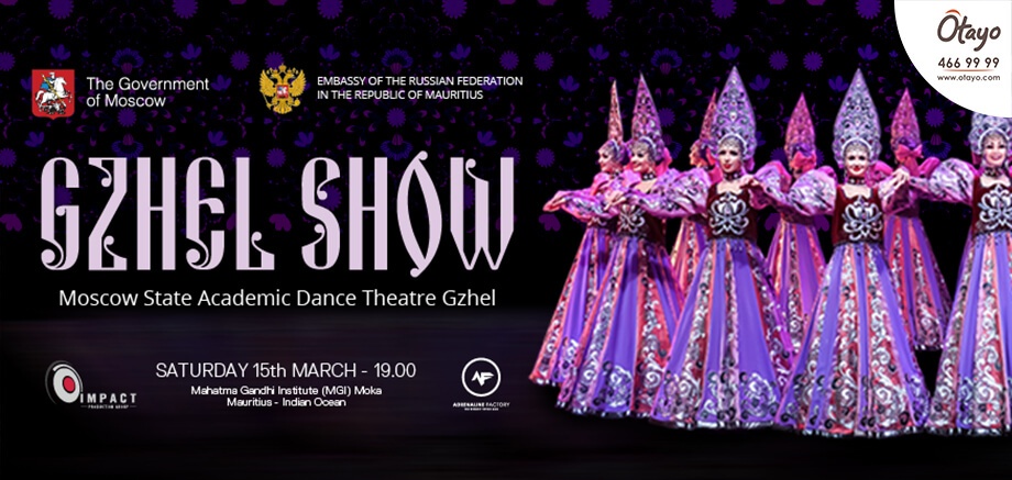 Moscow State Academic Dance Theatre Gzhel Show slider image