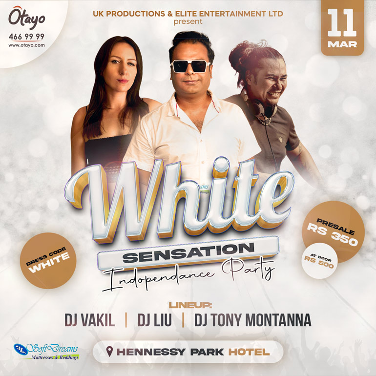 WHITE SENSATION – INDOPENDANCE PARTY