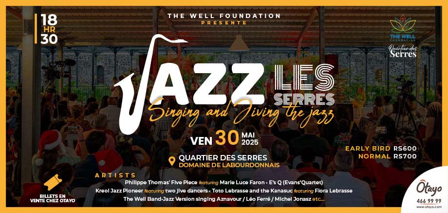 JAZZ LES SERRES : « Singing and Jiving the Jazz » slider image
