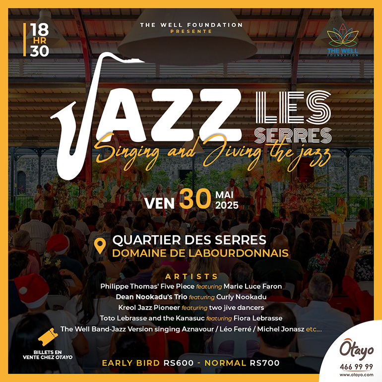 JAZZ LES SERRES : ‘’Singing and jiving the jazz”