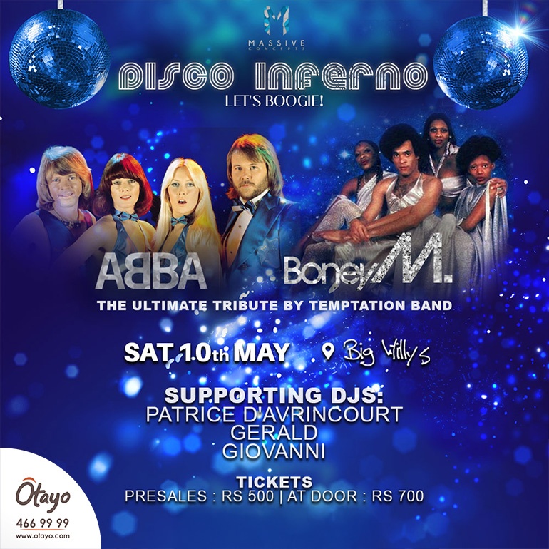 Disco Inferno I Tribute To Abba & Boney M