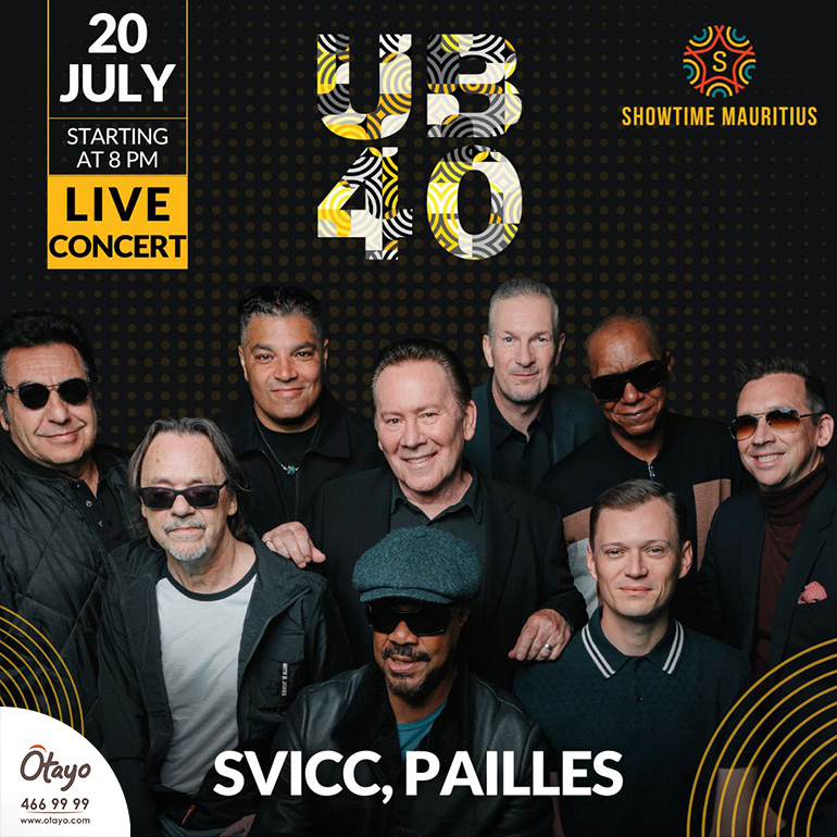UB40 Live in Mauritius