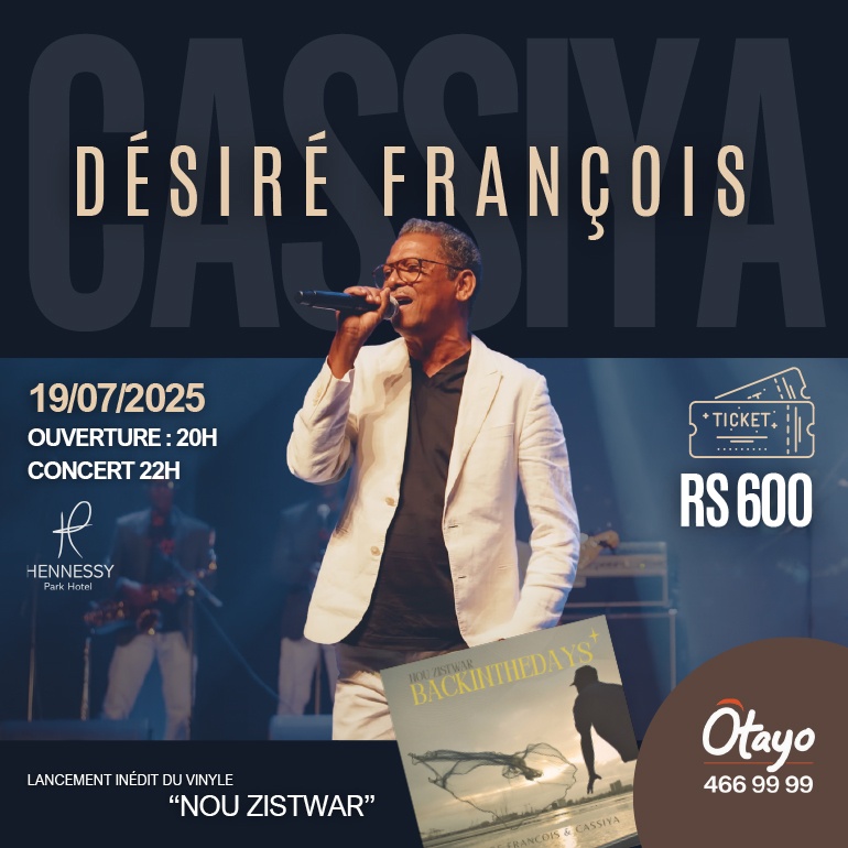 Concert Désiré François & Cassiya – Lancement Vinyle