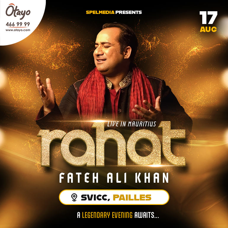 Rahat Fateh Ali Khan Live in Mauritius