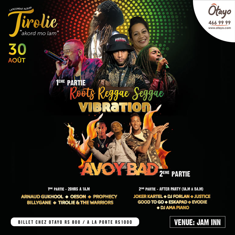 Lancement album TIROLIE « Akord Mo Lam »