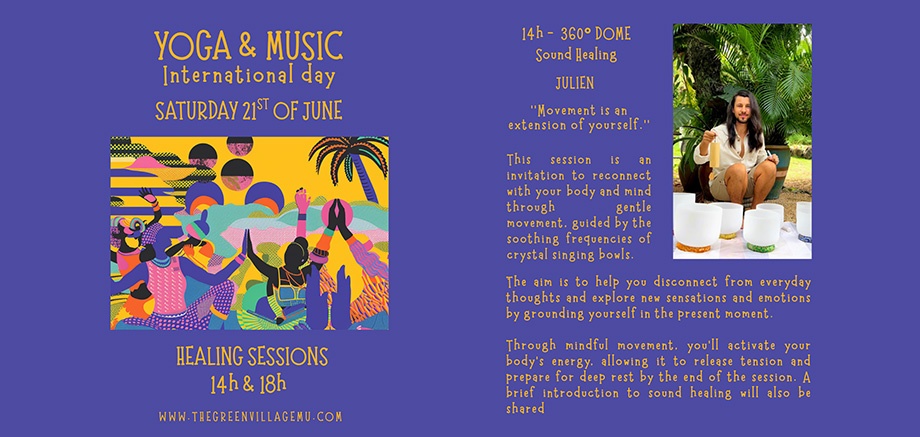 YOGA AND MUSIC INTERNATIONAL DAY slider image