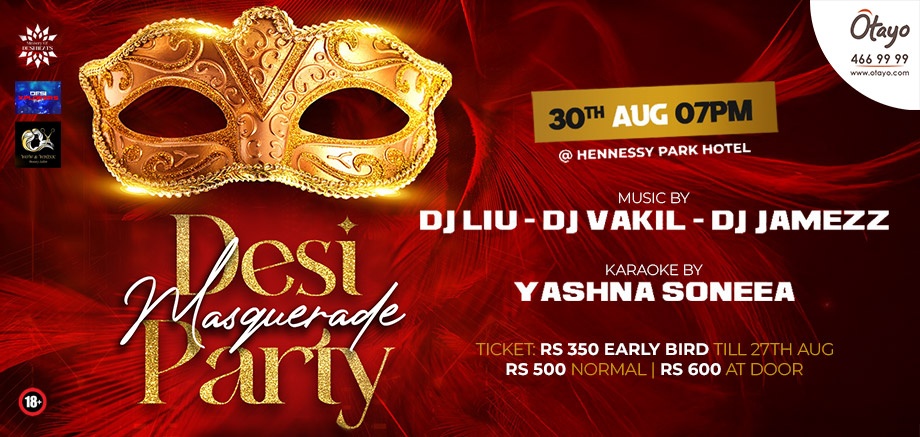 Desi Masquerade Party slider image