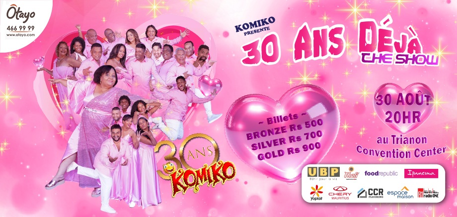 KOMIKO – 30 ANS CARRIÈRE slider image