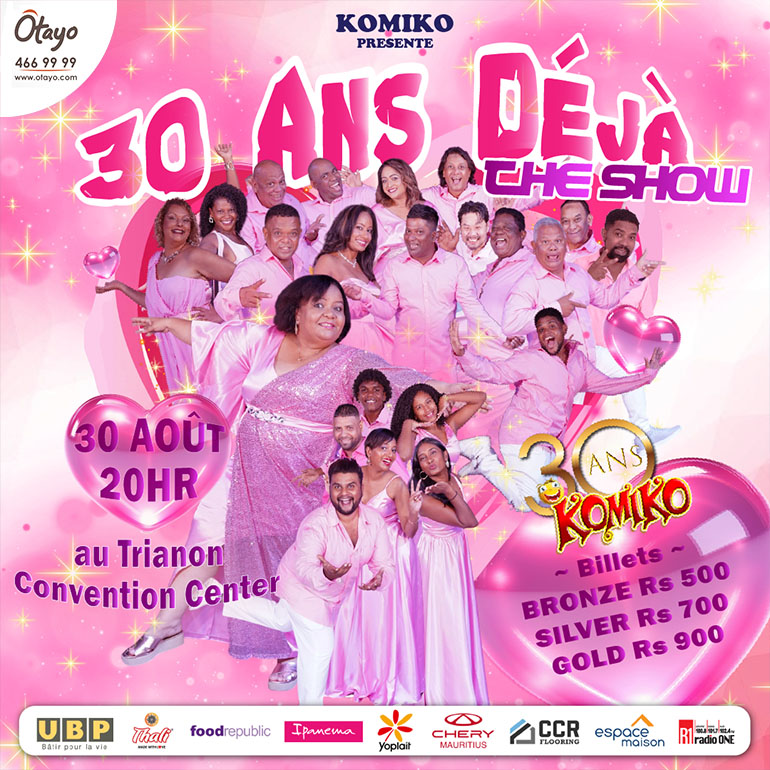 KOMIKO – 30 ANS Carierre
