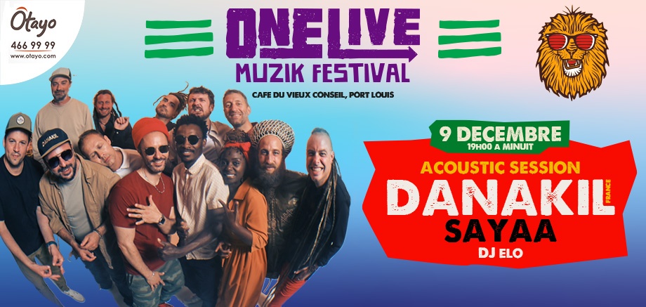 ONE LIVE MUZIK FESTIVAL – 09 Dec slider image