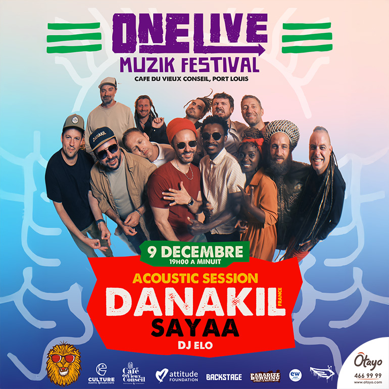 ONE LIVE MUZIK FESTIVAL – 09 Dec