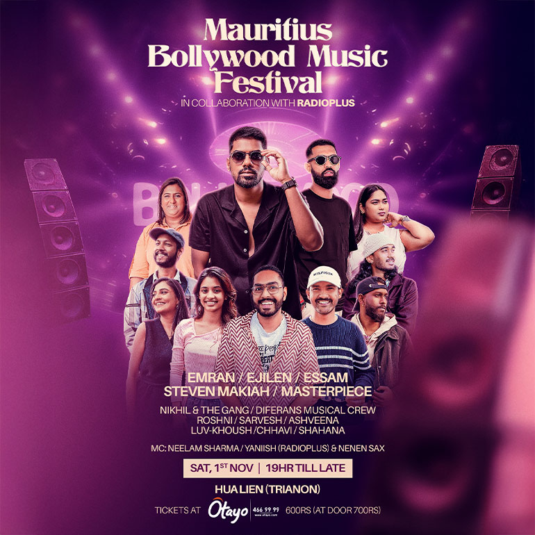 The Mauritius Bollywood Music Festival in collaboration with RadioPlus