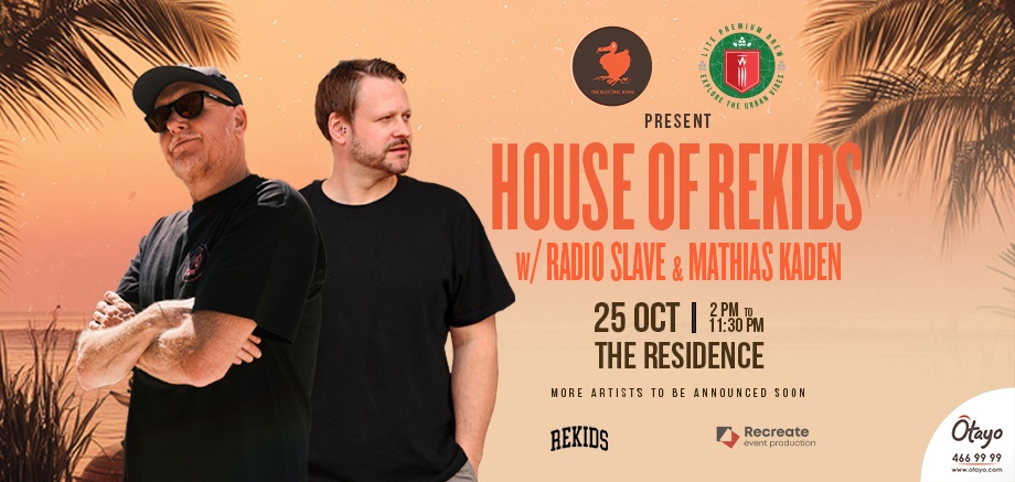 Electric Dodo presents: House of Rekids with Radio Slave & Mathias Kaden slider image