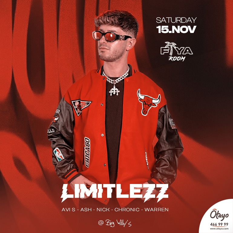 FIYA ROOM presents LIMITLEZZ in Mauritius