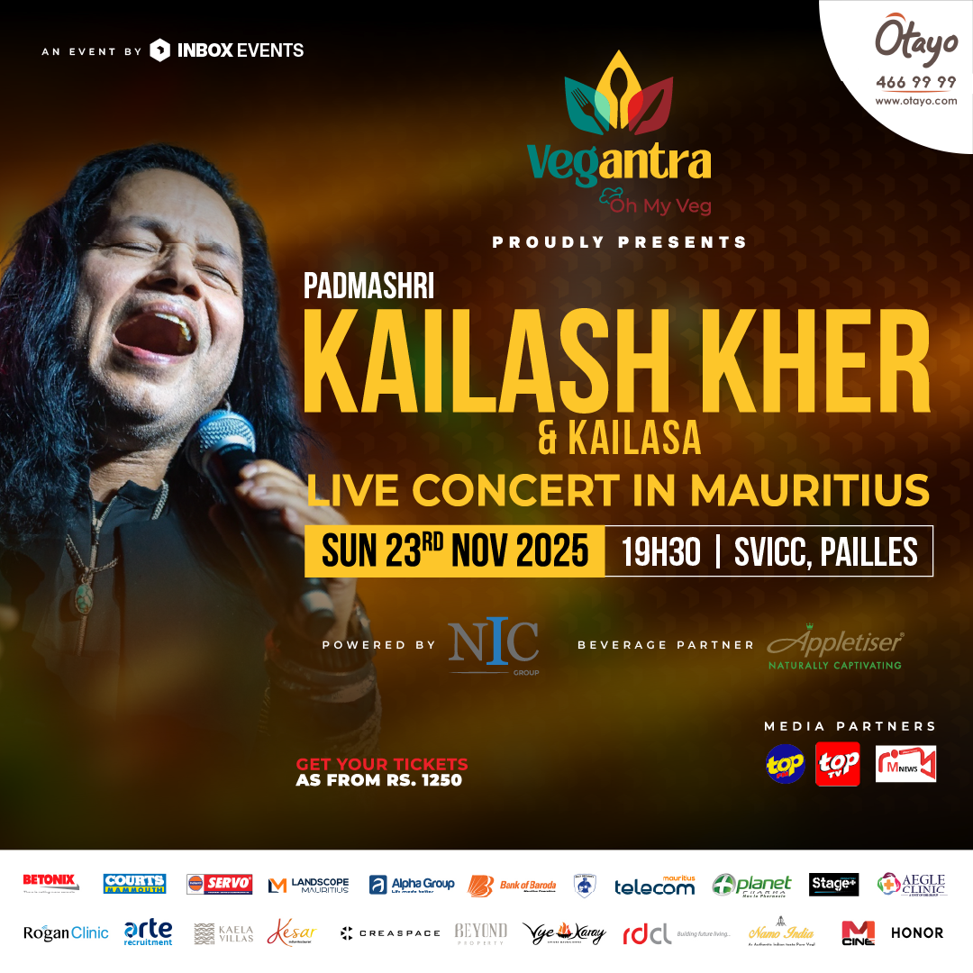 Kailash Kher & Kailasa Live Concert in Mauritius