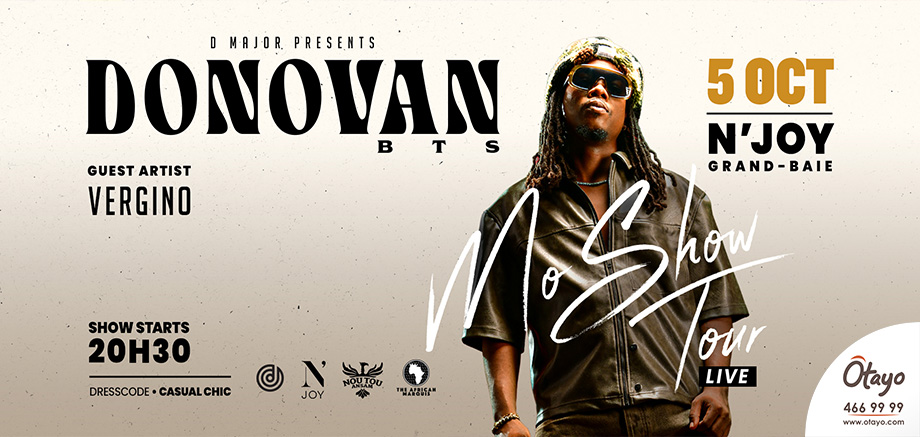 Mo Show Tour Live – Donovan BTS slider image