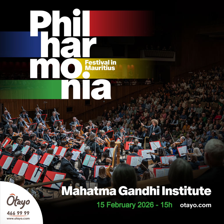Philharmonia Festival in Mauritius – 15 Feb – 15H