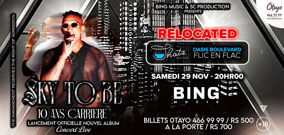 Sky To Be – 10 Ans Carrière & Lancement Album slider image
