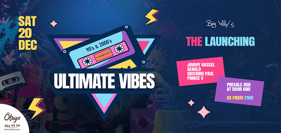 ULTIMATE VIBES – THE LAUNCHING slider image