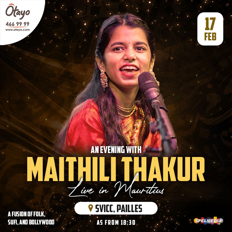 Maithili Thakur – Live in Mauritius